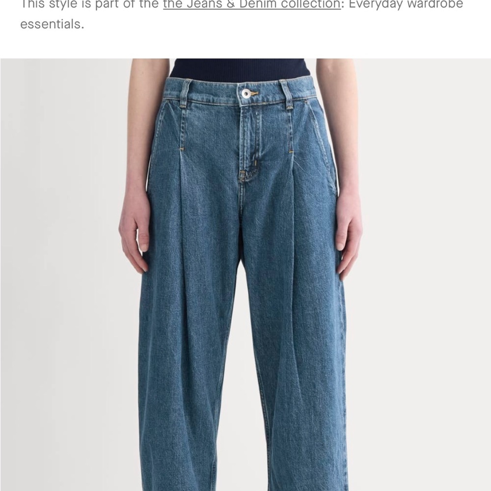 NEW with tags Everlane Women's trouser Jeans size 31 waist retail 158$